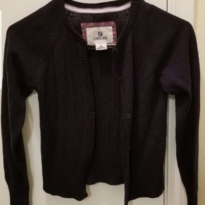 Girls Navy Blue Cardigan
